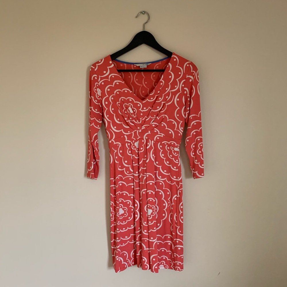 Boden 3/4 sleeve tunic shirt or dress - 6L!